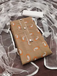 JULEE Paisley Printed Unstitched Dress Material