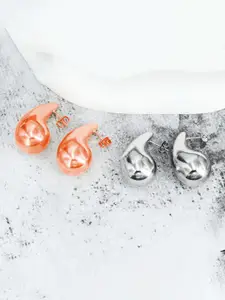 KRENOZ Set Of 2 Teardrop Drop Earrings