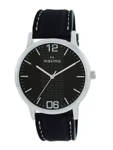 maxima Men Printed Dial & Straps Analogue Watch O-66840PMGI