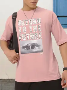 Kook N Keech Typography Print Oversized T-shirt