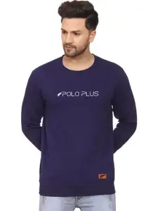 Polo Plus Men Printed Pullover Cotton Sweatshirt