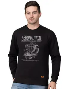 Polo Plus Men Graphic Printed Sweatshirt