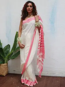 Chidiyaa Woven Design Jamdani Saree
