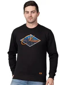 Polo Plus Men Graphic Printed Pullover Sweatshirt