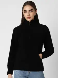 Van Heusen Woman High Neck Pullover Sweatshirt