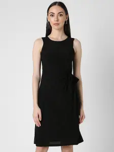 Van Heusen Woman Boat Neck Solid Sheath Dress