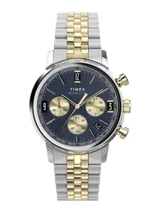 Timex Men Marlin Round Dial & Stainless Steel Straps Analogue Watch TW2W60200UJ