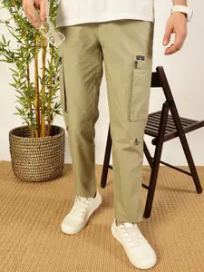 Thomas Scott Men Smart Easy Wash Cargo Trousers