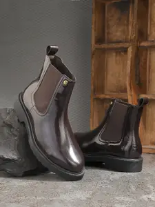 El Paso Women Block Heeled Chelsea Boots