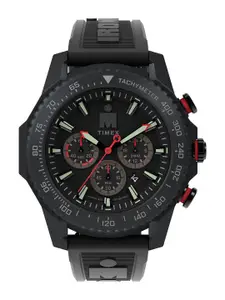 Timex Men Patterned Dial & Straps Analogue Watch TW2W55400UJ