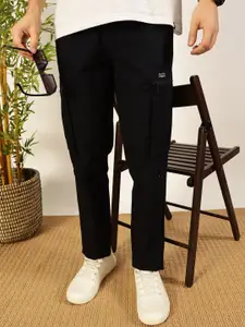 Thomas Scott Men Smart Easy Wash Cargo Trousers