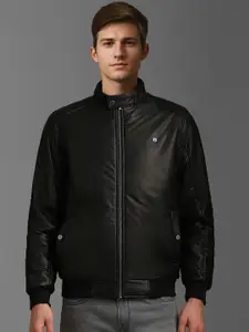 Louis Philippe Jeans Men Reversible Open Front Jacket