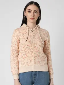 Van Heusen Woman Women Printed Hooded Sweatshirt