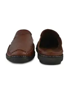 Buckaroo Men Leather Fisherman Slip-On Sandals