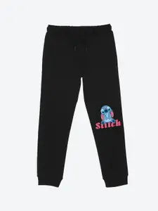 YK Disney Boys Printed Mid-Rise Joggers