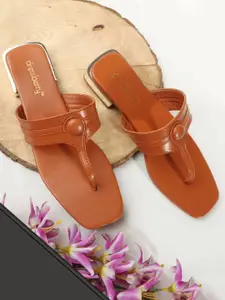 DressBerry Women T-Strap Flats