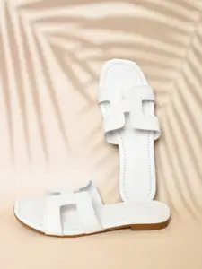 stylzrepublic Women Open Toe Flats with Bows