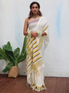 Chidiyaa Woven Design Jamdani Saree
