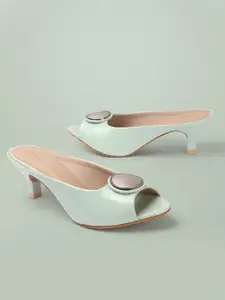 Lavie Kitten Peep Toes with Buckles