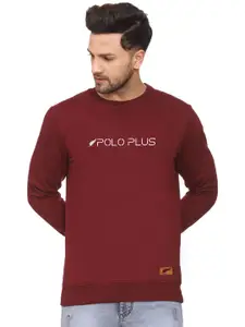 Polo Plus Men Printed Pullover Sweatshirt