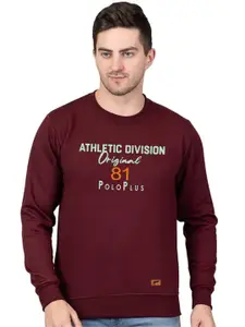 Polo Plus Men Printed Long Sleeves Sweatshirt