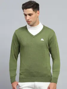 Monte Carlo Men V Neck Woollen Pullover