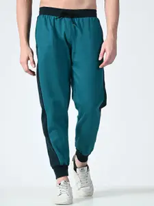 BAESD Men Colourblocked Relaxed-Fit Joggers Trackpant
