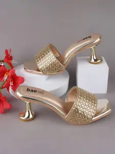 BAESD Women Embellished Kitten Sandals
