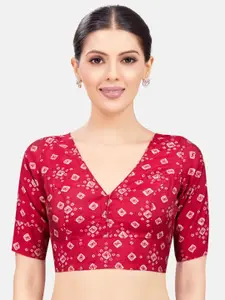 Studio Shringaar Women Printed Saree Blouse