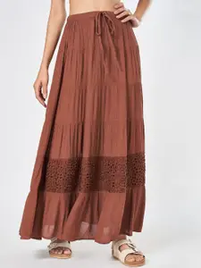Honey by Pantaloons Women A-Line Maxi Skirt
