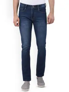 Ben Martin Men Comfort Slim Fit Light Fade Stretchable Mid-Rise Cotton Jeans