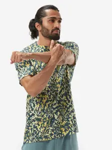 Domyos By Decathlon Printed  Round-Neck T-Shirt