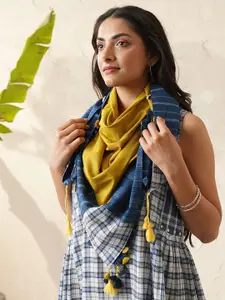 JAYPORE Striped Pure Cotton Scarves