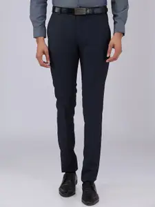 Raymond Men Solid Slim Fit Formal Trousers