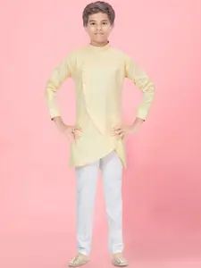 BAESD Boys Pure Cotton Kurta with Pyjamas