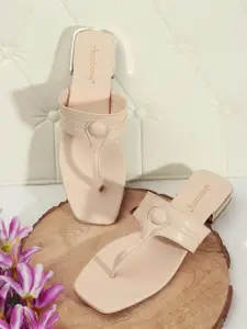 DressBerry Women T-Strap Flats