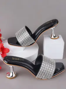 BAESD Women Embellished Party Block Sandals