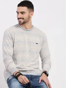 SHOWOFF Men Printed Pullover Sweater