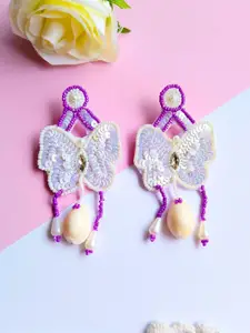 Sangria Beaded Drop Earrings