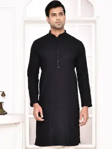 MAAHI FABS Men Ethnic Motifs Thread Work Kurta
