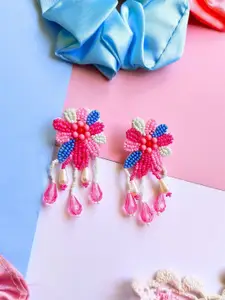 Sangria Beaded Drop Earrings