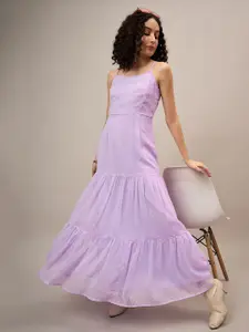 The Roadster Lifestyle Co Self Design Women Maxi Dress