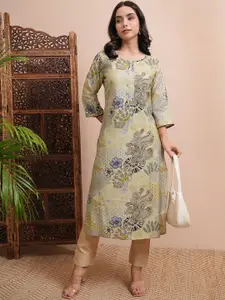 Vishudh Women Floral Printed Floral Kurta