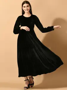 Sangria Women Fit & Flare Maxi Dress