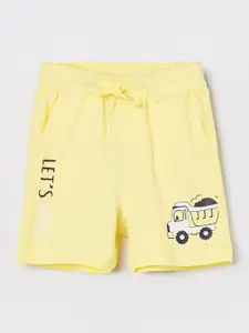 Juniors by Lifestyle Boys Graphic Printed Cotton Shorts