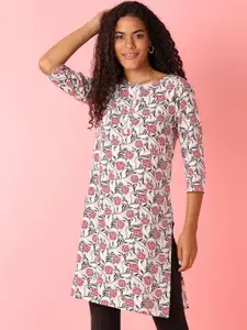 V-Mart Women Printed Thread Work Kurta