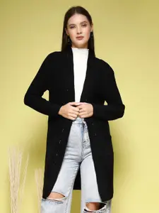 Mafadeny Front Open Longline Shrug
