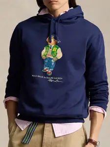 Polo Ralph Lauren  Men Graphic Printed Hooded Sweatshirt