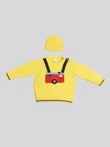 Ed-a-Mamma Baby Boys Printed Pullover