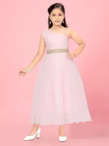 BAESD Net Fit & Flare Midi Dress